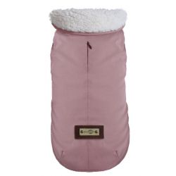 MANTEAU PARKA ROSE PÂLE