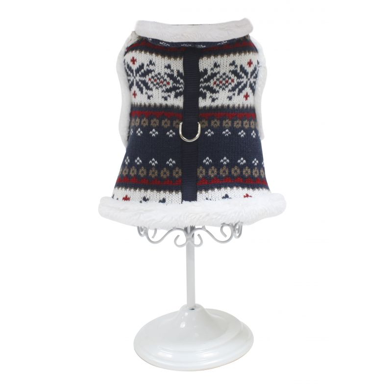 HARNESS XMAS BLUE XS