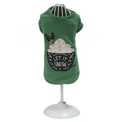 T-SHIRT XMAS LET IT SNOW