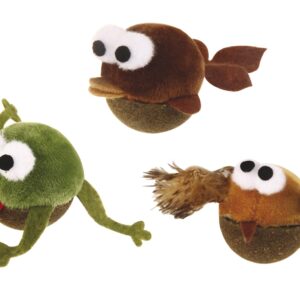 CAT TOY BIGEYES CATNIP ASS. 7 cm