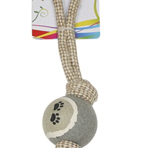 CORDE ECO AVEC BALLE TENNIS D.6X34 cm