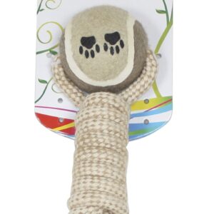 CORDE ECO NATTE AVEC BAL.TENNIS D.6X24 cm