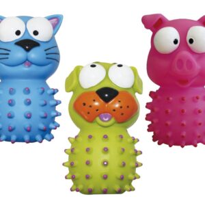 JEU VYNILE ANIMAL EPINEUX 14 cm. SUJ.ASS.