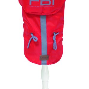 VESTE IMPERMEABLE VANCOUVER FBI RED