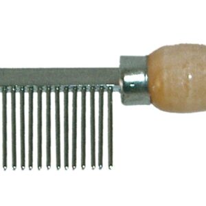 PETTINE M/LEGNO DENTI FINI .