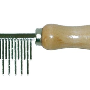 PETTINE M/LEGNO MEDIO DENTI ALTERNATI .