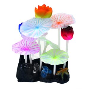 FLUO REEF LOTUS BLANCHE 9,8x7,5x11 cm