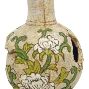 PICHET AVEC DES FLEURS BLANC S