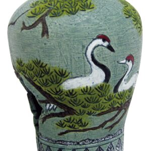 EGYPT VASE AVEC DES CYGNE S