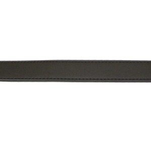 LAISSE CUIR PUNK AVEC POINTE 2,5X90 cm.NOIR