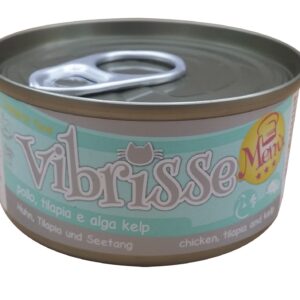 VIBRISSE CAT MENU POULET,TILAPIA,KELP 70g