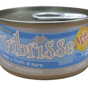 VIBRISSE CAT MENU THON,FRUITS DE MER 70g