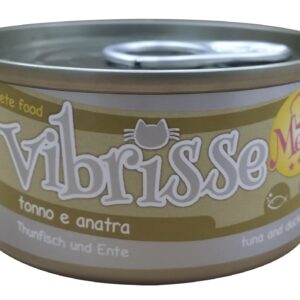 VIBRISSE CAT MENU THON AVEC CANARD 70g