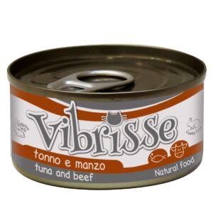 VIBRISSE CAT THON AVEC BOEUF 70 gr.