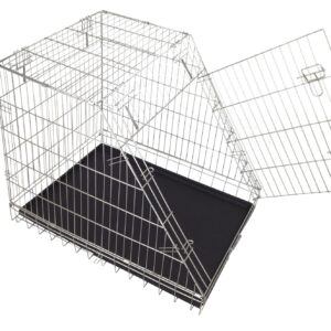 BOX PER CANI SMUSS. CM. 92X63X72 ZINCATO
