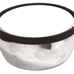 STEEL BOWL WITH COVER