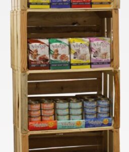 DISPL.WOOD BOXES VIBRISSE JELLY/MENU 576PZ