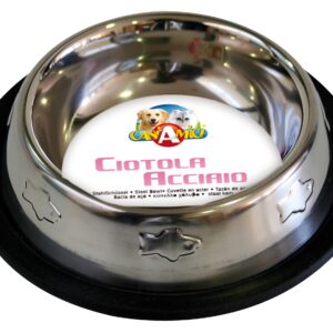 BOLS EN ACIER MAC CHAT AVEC EMPREINTES 0,24L/CM.16