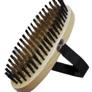 BRASSE EN BOIS AVEC SOIE EN LAITON