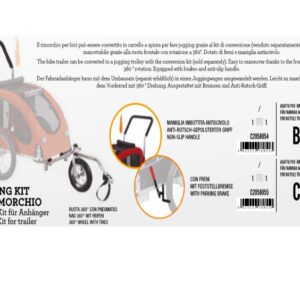 JOGGING KIT FOR TRAILER 67X119X105 cm