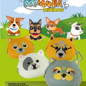 MINI BAG SILICON DOG MANIA ASSORTIMENT