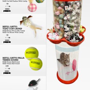 DISPLAY JOUET CHAT 584PC