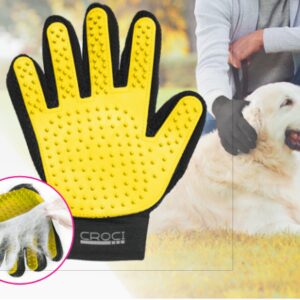 Gant de toilettage 5 doigts TPR