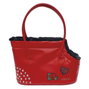 BAG PERKY RED 40X28X20 cm.
