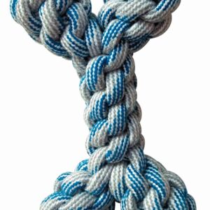 Cotton Bone Bicolor Pastel Blue 20cm