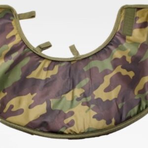 Collerette souple camouflage vert