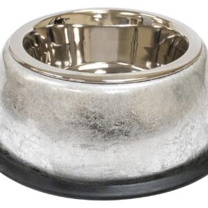 STEEL BOWL LUXURY SILVER