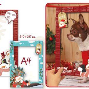 XMAS KIT PHOTO BOOTH 2 PCS