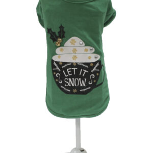 T-SHIRT XMAS LET IT SNOW