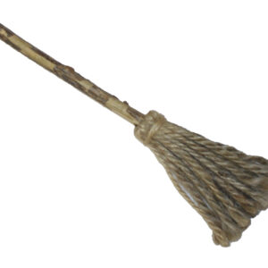 CAT TOY TRICKY WITCH BROOM 17 cm