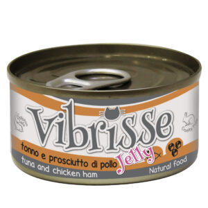 VIBRISSE CAT JELLY TUNA AND CHICKEN HAM 70 g