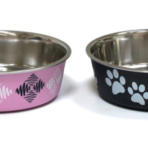 STEEL BOWL ROXY ASS. COL. 750ml/17cm