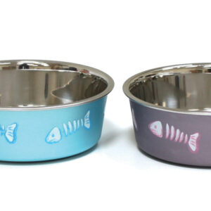 STEEL BOWL ROXY SATIN ASS.COL. 450ml/14cm