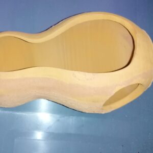 Geckohouse / Ceramic, sand-yellow-ocrewithout Floor, 20x10 cm