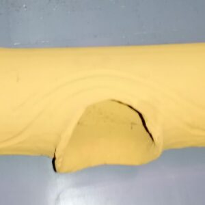 Snake hide, round, 14,5 cm, red glazedTerra-Puzzle® Shelter Shells