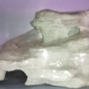 Terraced Background Cave Rock. 44x25x24 cm. greenlarge. with Cave and window