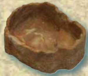 Namiba Terraced Water Bowl. 19x16 cmred