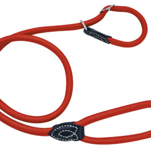 TUBULAR CHOCKING LEASH 10X1500mm RED