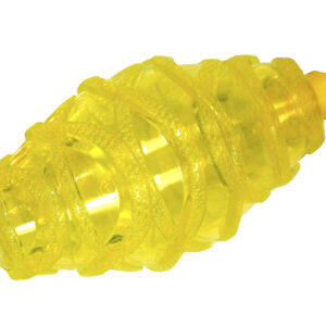 TPR TOY RUGBY BALL MUTE&LOUD GREEN 13CM