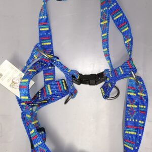 NYLON HARNESS FANTASY SPEEDY XL BLUE