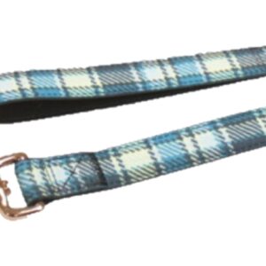 LEATH.HARNESS.EDINBURGHCM.36-60X15MMBLUE