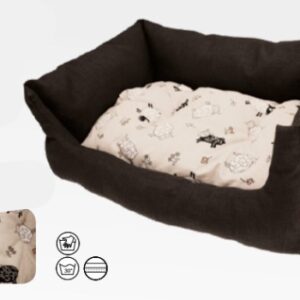 PET BED FANTASIA PECORA CM.70x60
