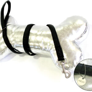 LEATHERETTE LEAD MYLORD CM.120X15MM.BLACK