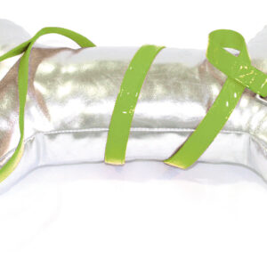 LEATHERETTE LEAD GLOSSY CM.120X10MM.GREEN