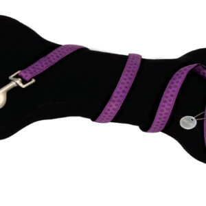 LEATHERETTE LEAD MYLORD CM 120X15MM PURPLE