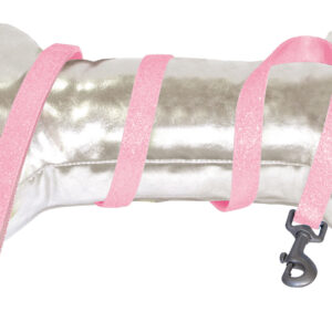 GLITTER LEASH CM 120X15MM PINK
